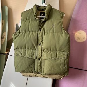 Mens SMALL vest Browning